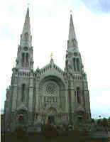 Front View of Basilica of St. Anne de Beaupr�